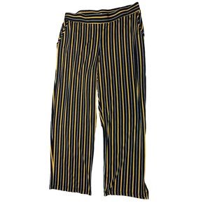AVENUE striped wide leg lightweight flowy pants SIZE 14/16